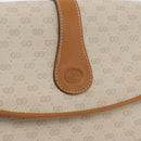 GUCCI Micro GG Supreme Shoulder Bag PVC Ivory Gold 004 14 1923 Auth 176849-17