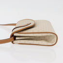GUCCI Micro GG Supreme Shoulder Bag PVC Ivory Gold 004 14 1923 Auth 176849-4