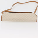 GUCCI Micro GG Supreme Shoulder Bag PVC Ivory Gold 004 14 1923 Auth 176849-5
