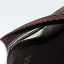 Christian Dior Trotter Canvas Shoulder Bag Brown Gold Auth 176852A-11