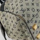LOUIS VUITTON Monogram Mini Josephine GM Hand Bag Blue M92211 LV Auth 176856-13