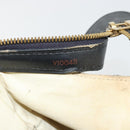 LOUIS VUITTON Monogram Mini Josephine GM Hand Bag Blue M92211 LV Auth 176856-23