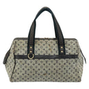 LOUIS VUITTON Monogram Mini Josephine GM Hand Bag Blue M92211 LV Auth 176856-3
