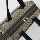 LOUIS VUITTON Monogram Mini Josephine GM Hand Bag Blue M92211 LV Auth 176856-6