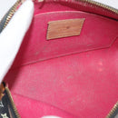 LOUIS VUITTON Multicolor Pochette Cosmetic Pouch Black M47355 LV Auth 176857-11