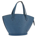 LOUIS VUITTON Epi Saint Jacques Shoulder Bag Blue M52275 LV Auth 176858-1