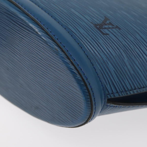LOUIS VUITTON Epi Saint Jacques Shoulder Bag Blue M52275 LV Auth 176858