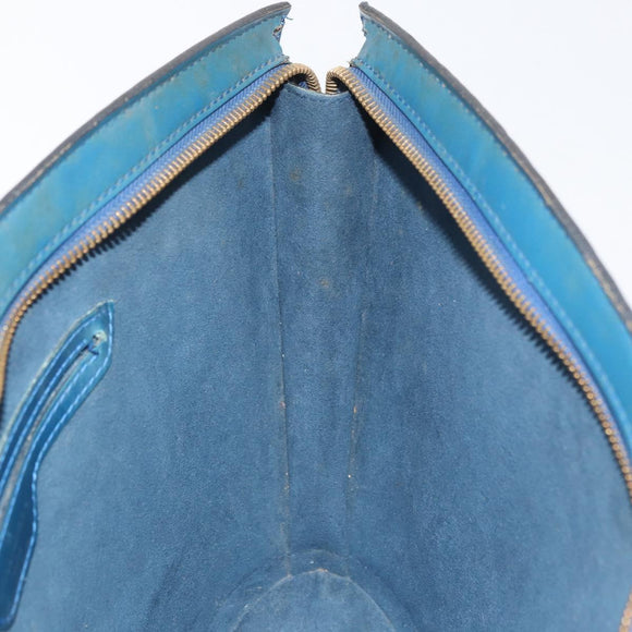 LOUIS VUITTON Epi Saint Jacques Shoulder Bag Blue M52275 LV Auth 176858