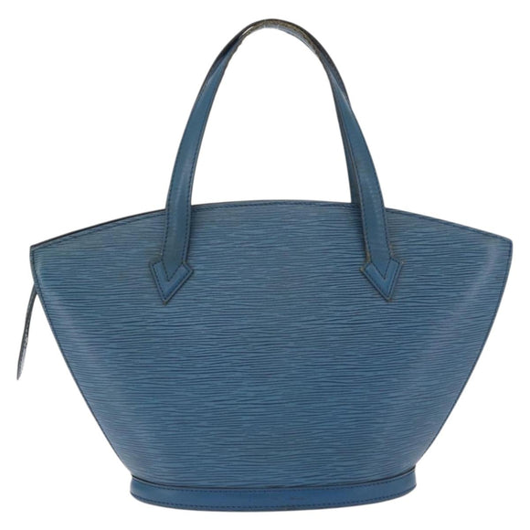 LOUIS VUITTON Epi Saint Jacques Shoulder Bag Blue M52275 LV Auth 176858