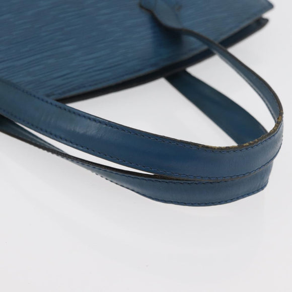 LOUIS VUITTON Epi Saint Jacques Shoulder Bag Blue M52275 LV Auth 176858
