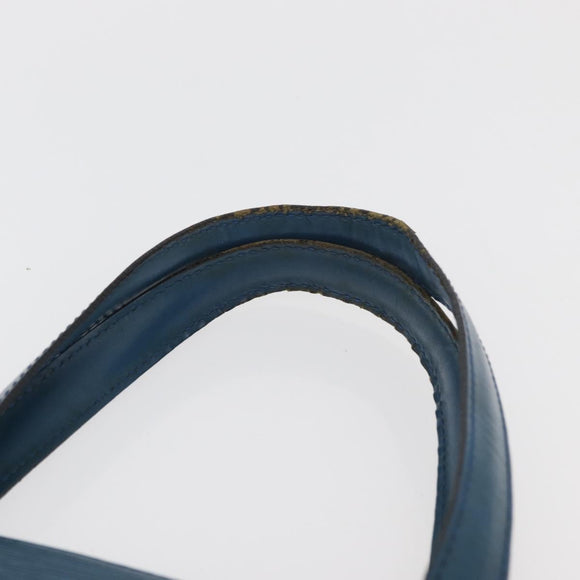 LOUIS VUITTON Epi Saint Jacques Shoulder Bag Blue M52275 LV Auth 176858
