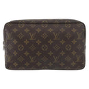 LOUIS VUITTON Monogram Trousse Toilette 28 Clutch Bag M47522 LV Auth 176859-13