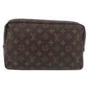 LOUIS VUITTON Monogram Trousse Toilette 28 Clutch Bag M47522 LV Auth 176859-2