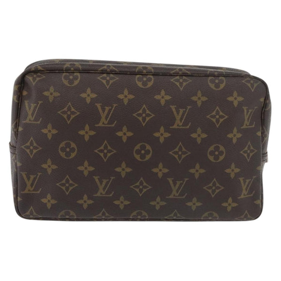 LOUIS VUITTON Monogram Trousse Toilette 28 Clutch Bag M47522 LV Auth 176859