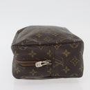 LOUIS VUITTON Monogram Trousse Toilette 28 Clutch Bag M47522 LV Auth 176859-4