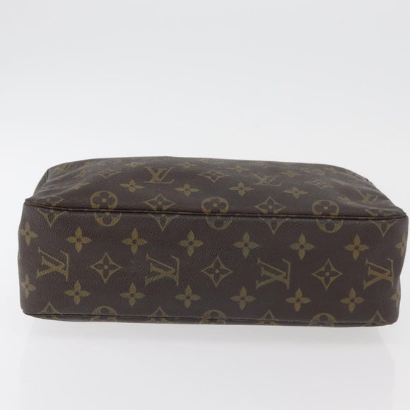 LOUIS VUITTON Monogram Trousse Toilette 28 Clutch Bag M47522 LV Auth 176859