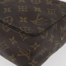 LOUIS VUITTON Monogram Trousse Toilette 28 Clutch Bag M47522 LV Auth 176859-14