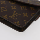 LOUIS VUITTON Monogram Double Rabat Umhängetasche M51815 LV Auth 176861-14