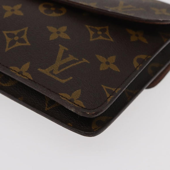 LOUIS VUITTON Monogram Double Rabat Umhängetasche M51815 LV Auth 176861
