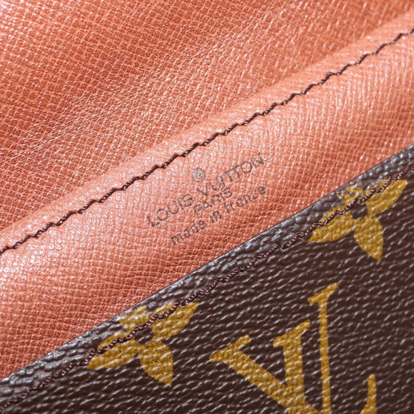 LOUIS VUITTON Monogram Double Rabat Umhängetasche M51815 LV Auth 176861