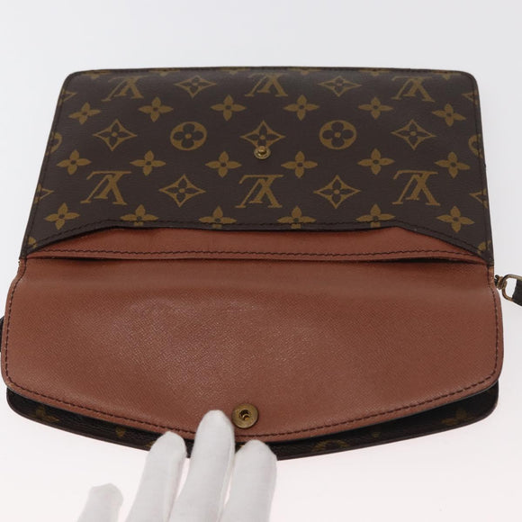 LOUIS VUITTON Monogram Double Rabat Umhängetasche M51815 LV Auth 176861