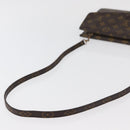 LOUIS VUITTON Monogram Double Rabat Umhängetasche M51815 LV Auth 176861-7