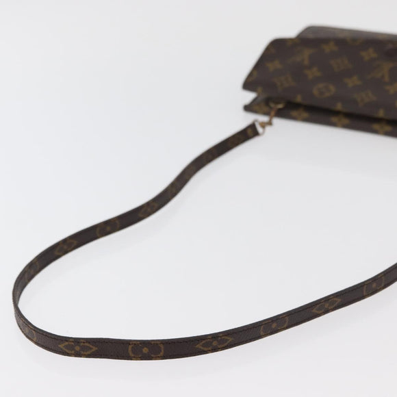 LOUIS VUITTON Monogram Double Rabat Umhängetasche M51815 LV Auth 176861