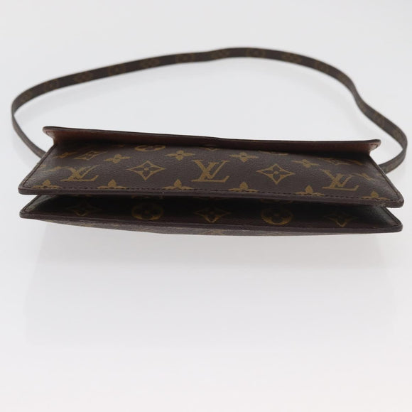 LOUIS VUITTON Monogram Double Rabat Umhängetasche M51815 LV Auth 176861