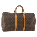 LOUIS VUITTON Monogram Keepall 50 Boston Bag M41426 LV Auth 176865-1