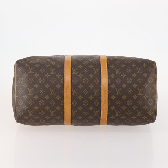 LOUIS VUITTON Monogram Keepall 50 Boston Bag M41426 LV Auth 176865