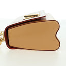 LOUIS VUITTON Catgram Twist MM Shoulder Bag White M44460 LV Auth 176866SM-4