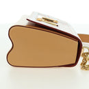 LOUIS VUITTON Catgram Twist MM Shoulder Bag White M44460 LV Auth 176866SM-5