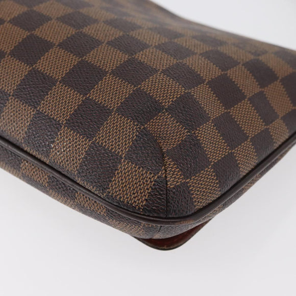 LOUIS VUITTON Damier Ebene Musette Tango Shoulder Bag N51301 LV Auth 176871