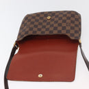 LOUIS VUITTON Damier Ebene Musette Tango Shoulder Bag N51301 LV Auth 176871-18