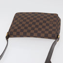 LOUIS VUITTON Damier Ebene Musette Tango Shoulder Bag N51301 LV Auth 176871-6
