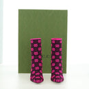 GUCCI GG Canvas Boots 34 Pink Auth 176875M-18