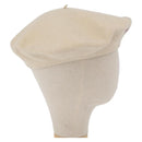CHANEL Hat Wool Ivory CC Auth 176876A-5