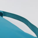 CELINE Hand Bag Leather Blue Silver Auth 176877A-8