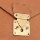LOUIS VUITTON Epi Serie Dragonne Hand Bag Zipangu Gold M52618 LV Auth 176878-13