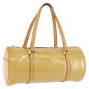 LOUIS VUITTON Monogram Vernis Bedford Hand Bag Beige M91006 LV Auth 176879-1