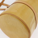 LOUIS VUITTON Monogram Vernis Bedford Hand Bag Beige M91006 LV Auth 176879-9