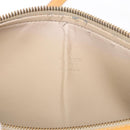 LOUIS VUITTON Monogram Vernis Bedford Hand Bag Beige M91006 LV Auth 176879-10