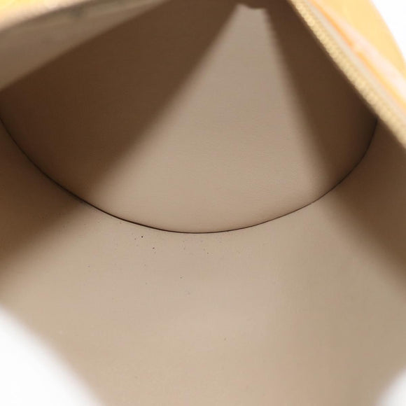 LOUIS VUITTON Monogram Vernis Bedford Hand Bag Beige M91006 LV Auth 176879