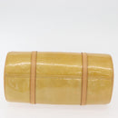 LOUIS VUITTON Monogram Vernis Bedford Hand Bag Beige M91006 LV Auth 176879-5
