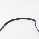 GUCCI Micro GG Supreme Shoulder Bag PVC Black Gold Auth 176880-8