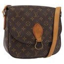 LOUIS VUITTON Monogram Saint Cloud GM Shoulder Bag M51242 LV Auth 176883-1