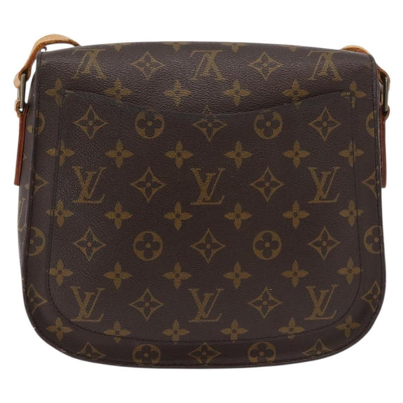 LOUIS VUITTON Monogram Saint Cloud GM Shoulder Bag M51242 LV Auth 176883