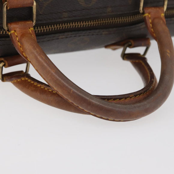 LOUIS VUITTON Monogram Speedy 30 Handtasche M41526 LV Auth 176884