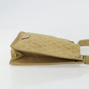 GUCCI GG Canvas Shoulder Bag Beige Gold 91762 Auth 176892-4