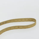GUCCI GG Canvas Shoulder Bag Beige Gold 91762 Auth 176892-8